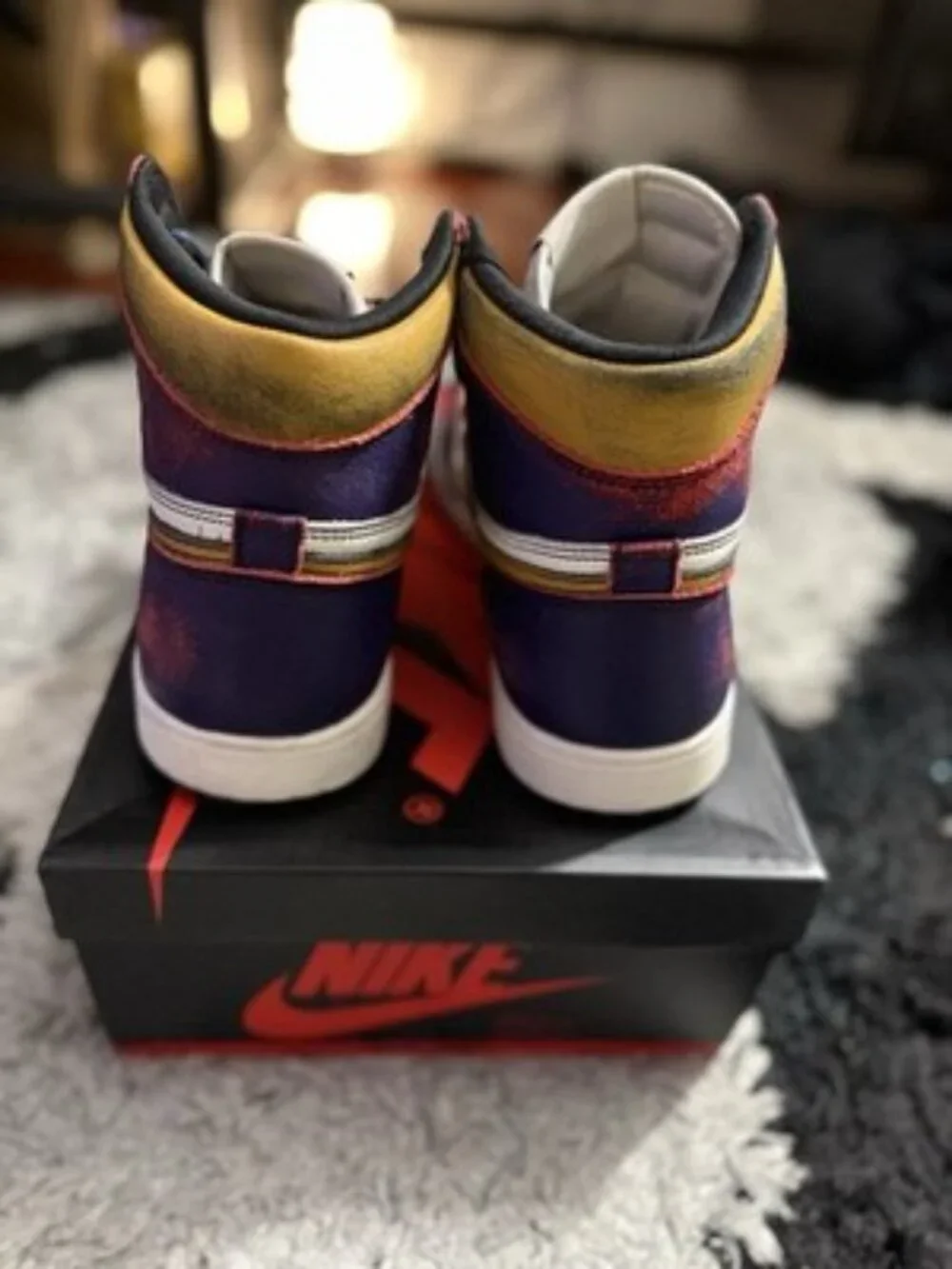 Air Jordan 1 High Defiant SB LA to Chicago Sz 11.5